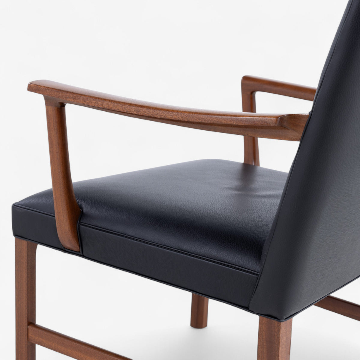 Armchair in mahogany
