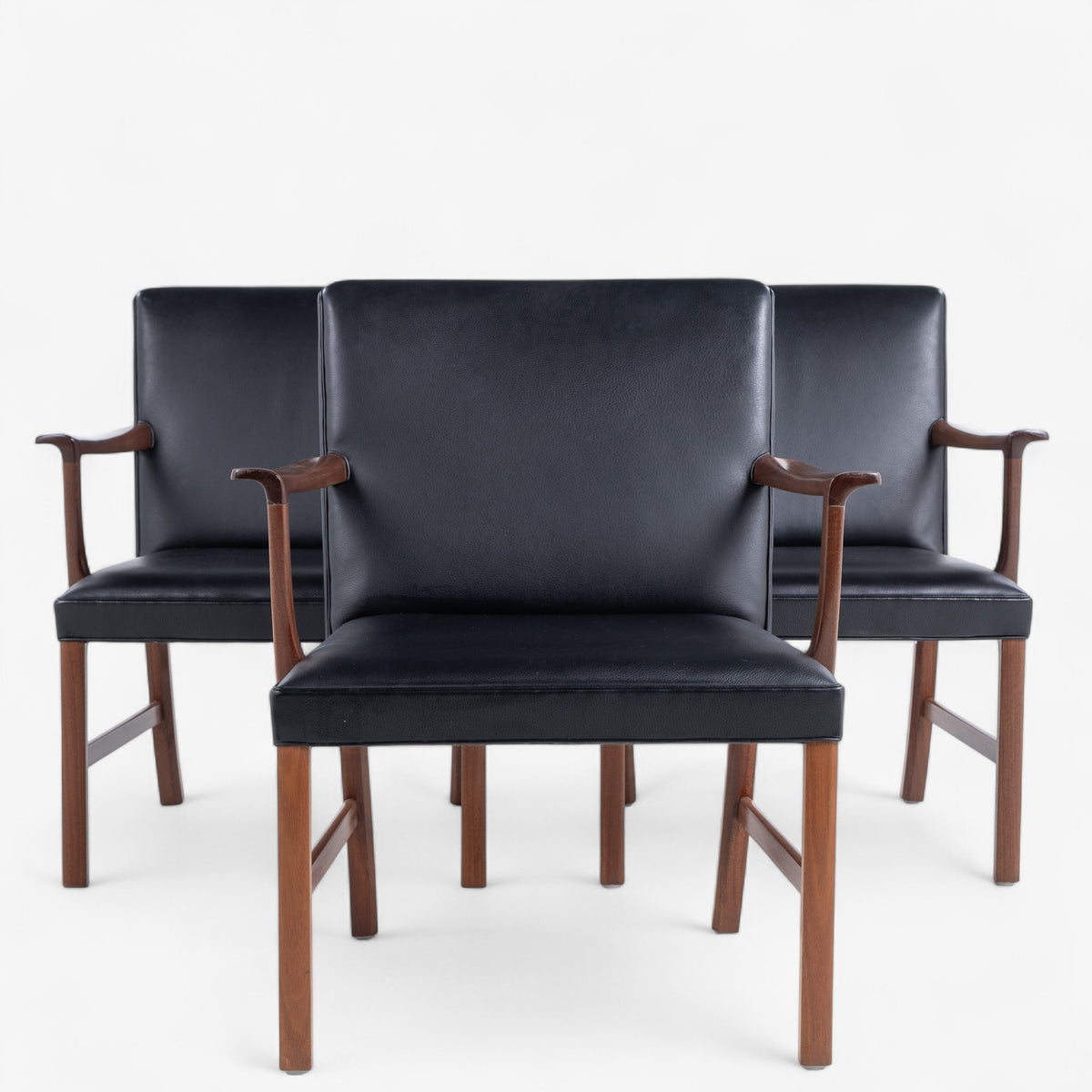Armchair in mahogany
