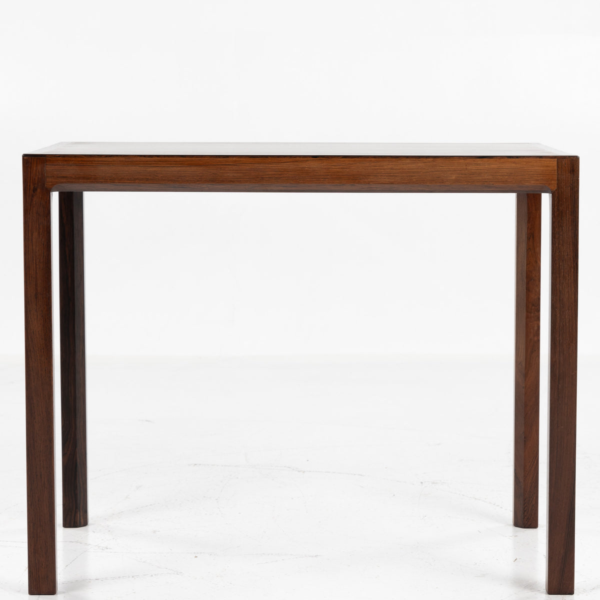 Side table in rosewood