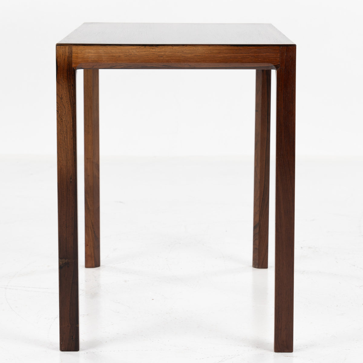 Side table in rosewood