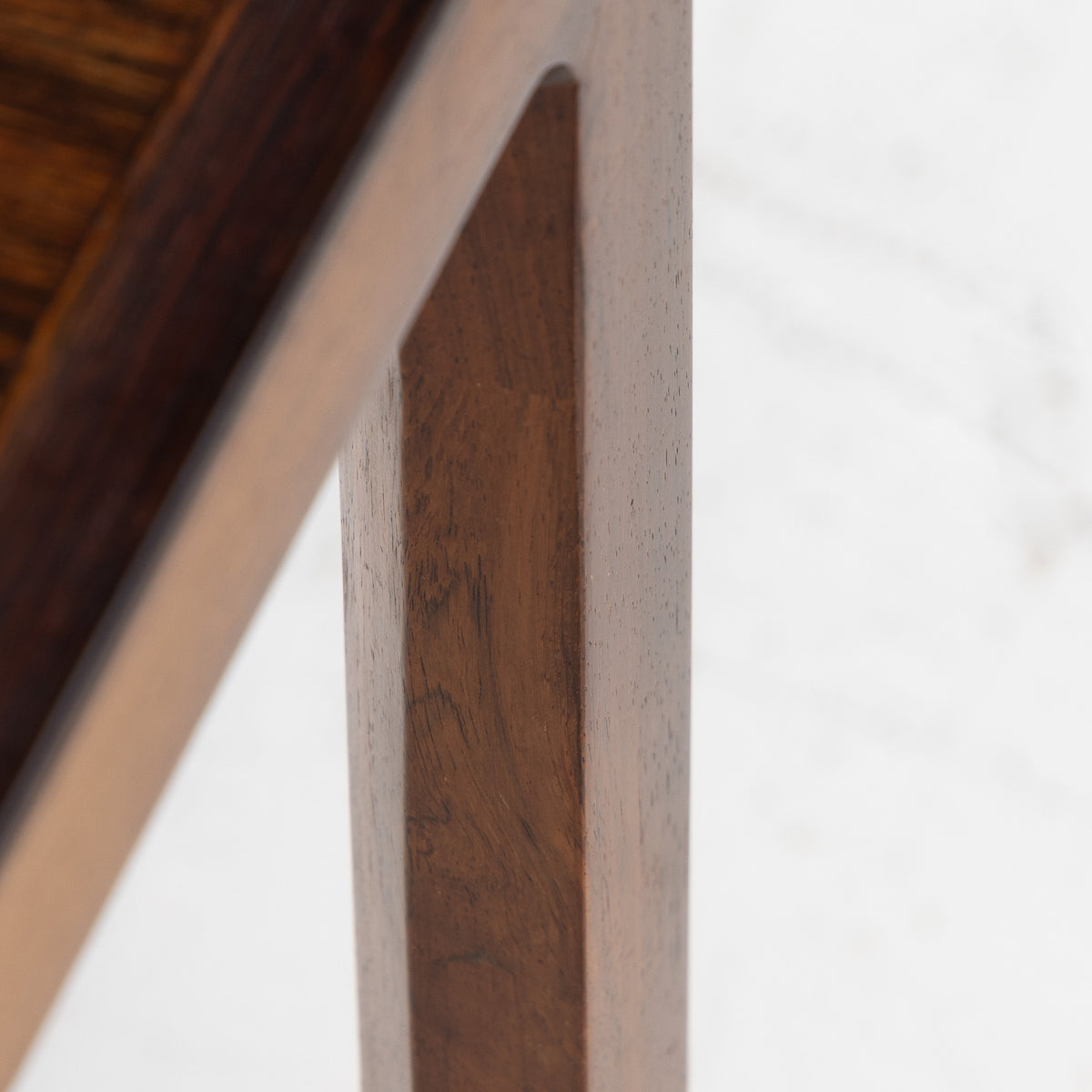 Side table in rosewood