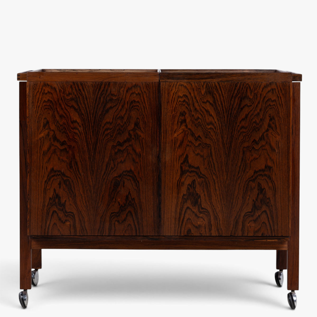 Rosewood bar cart