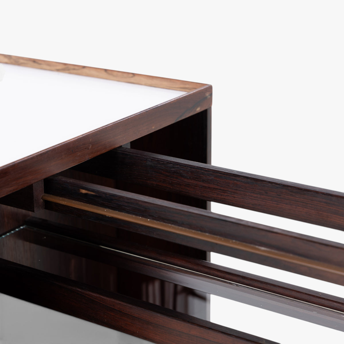 Rosewood bar cart