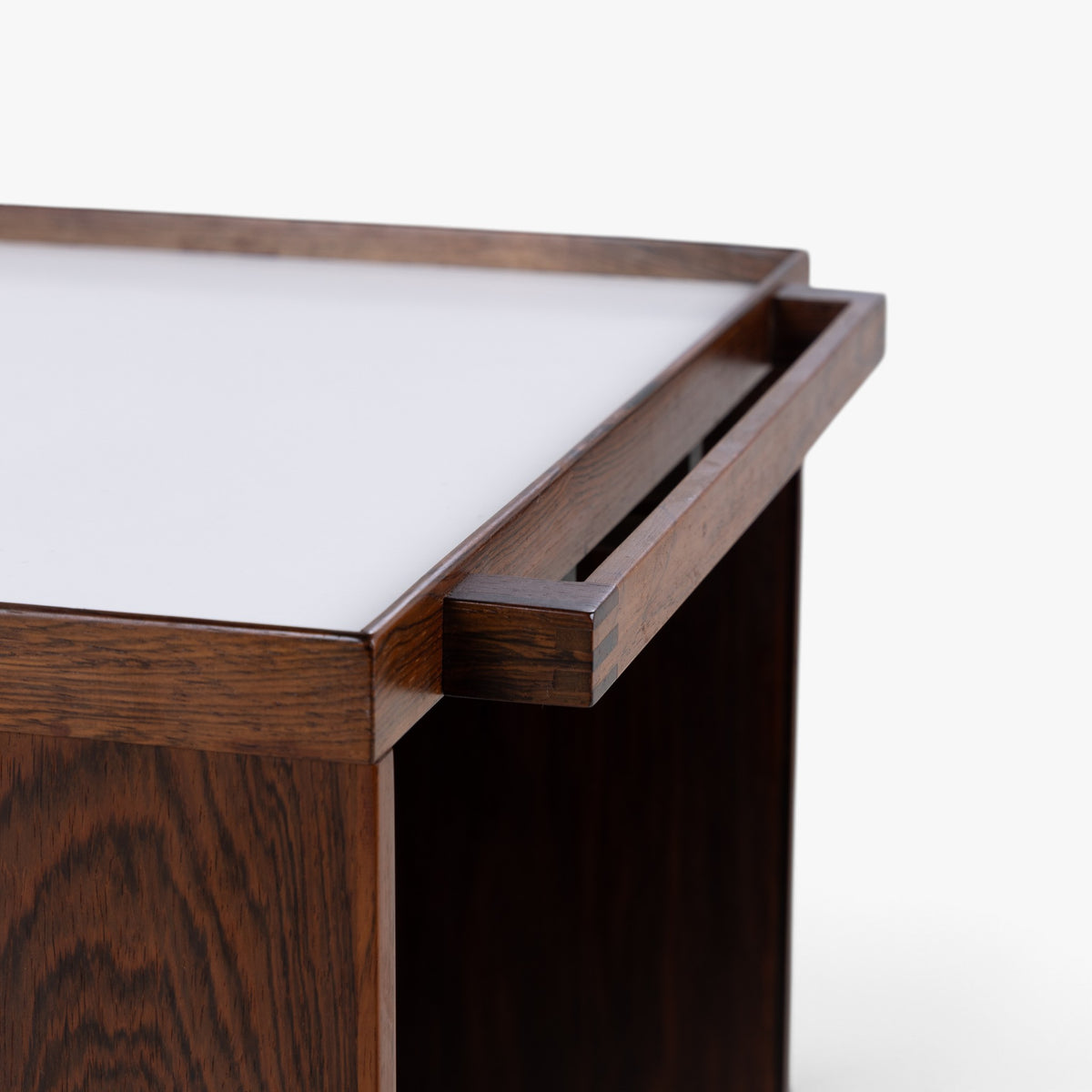 Rosewood bar cart