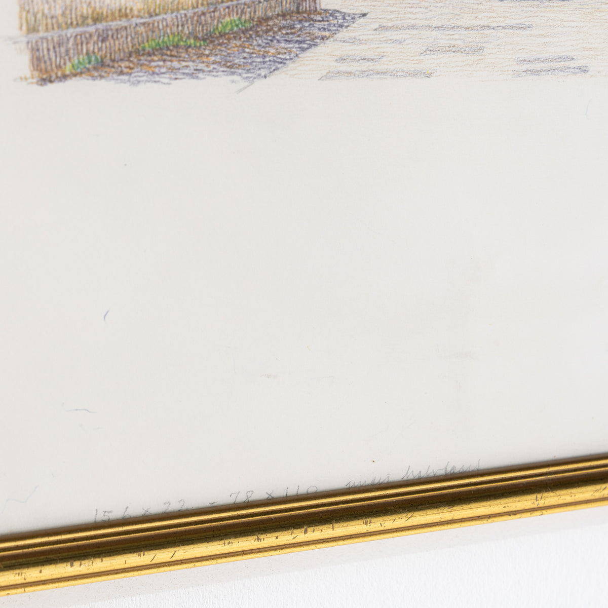 Signed drawing