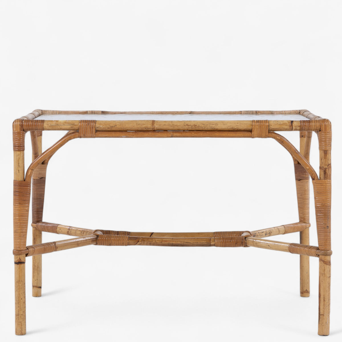 Coffee table in bamboo