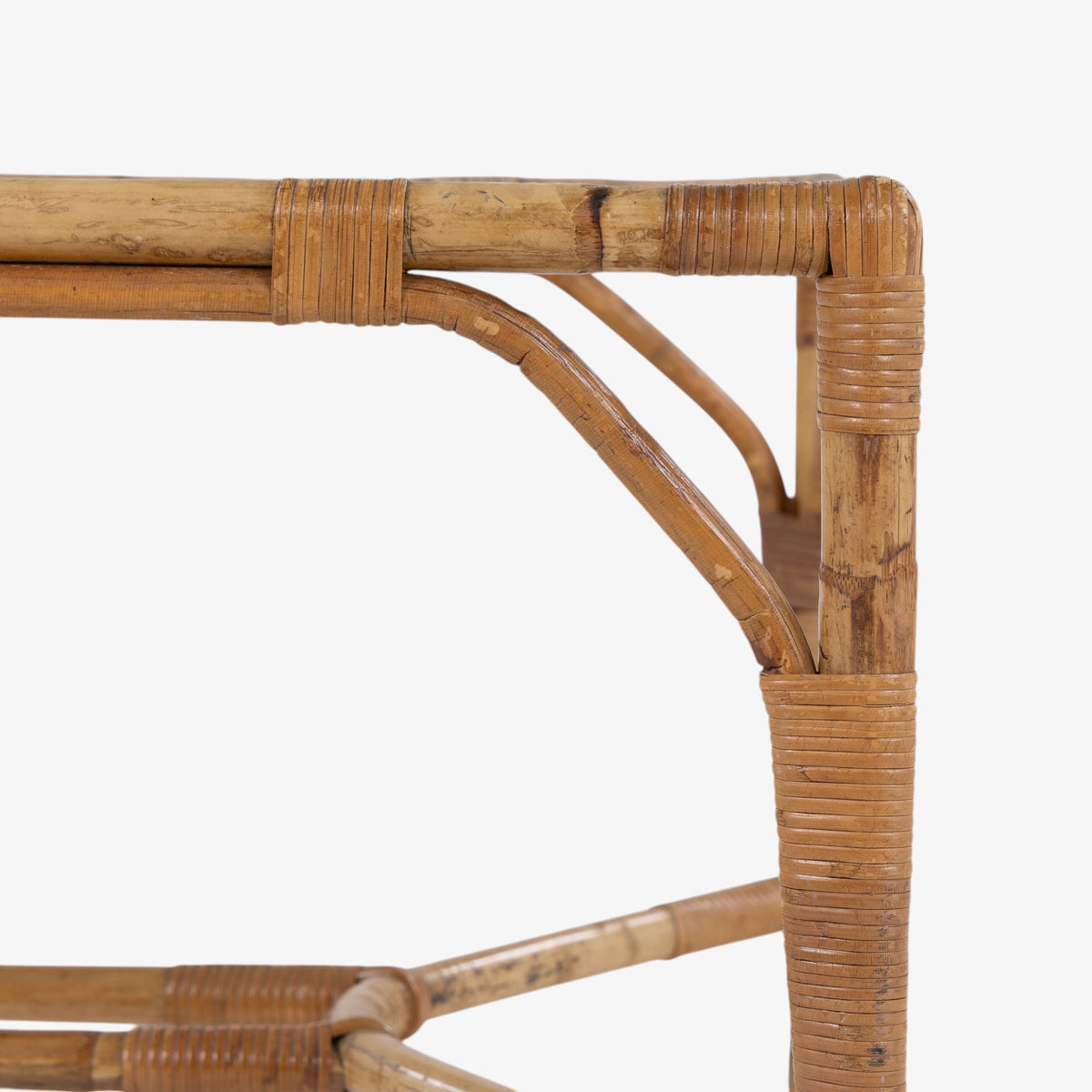 Coffee table in bamboo
