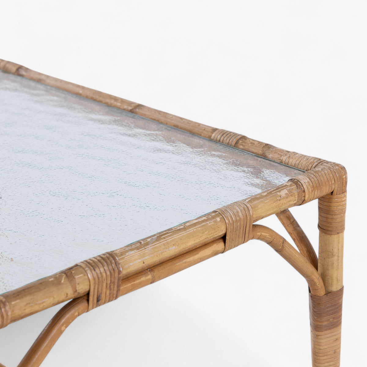 Coffee table in bamboo