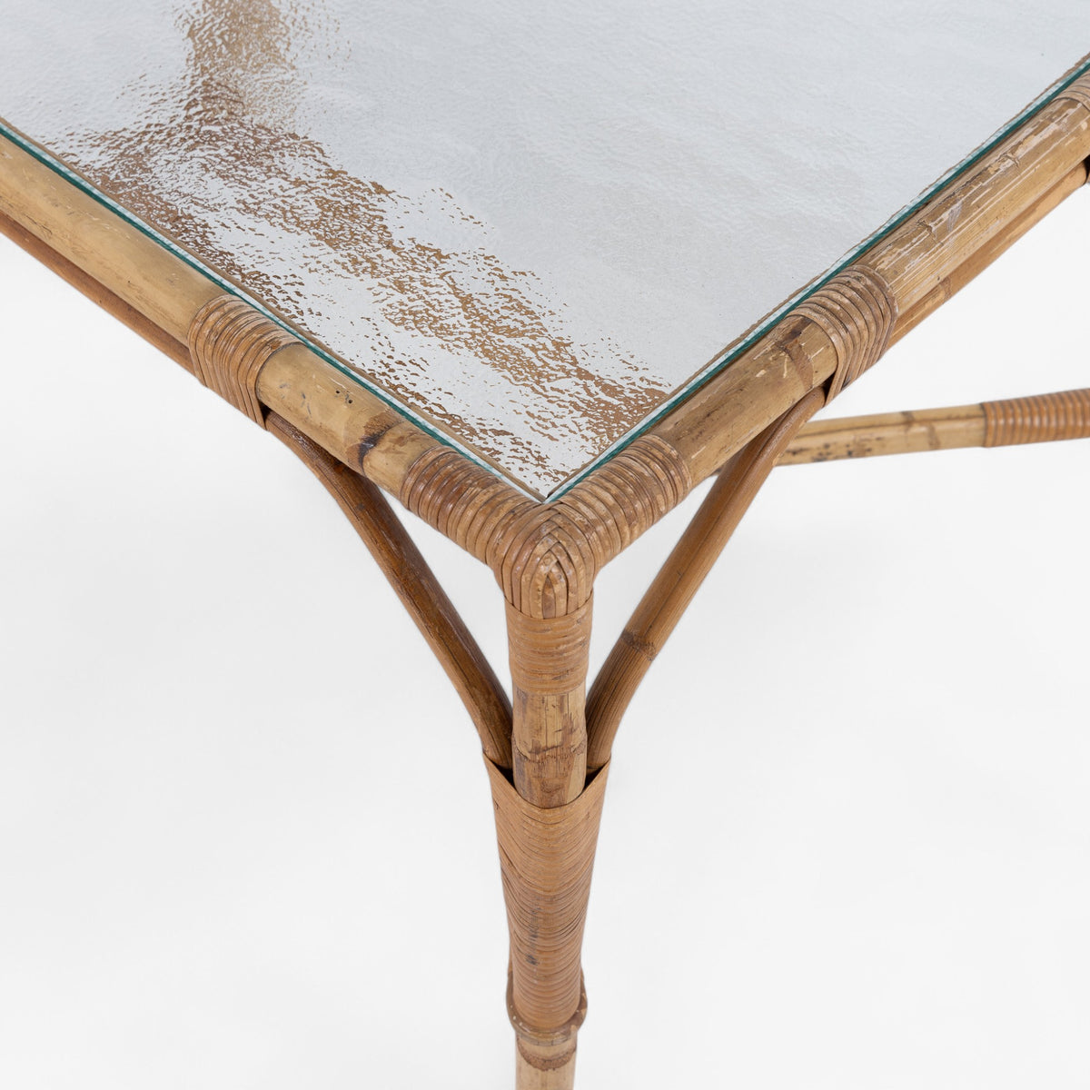 Coffee table in bamboo