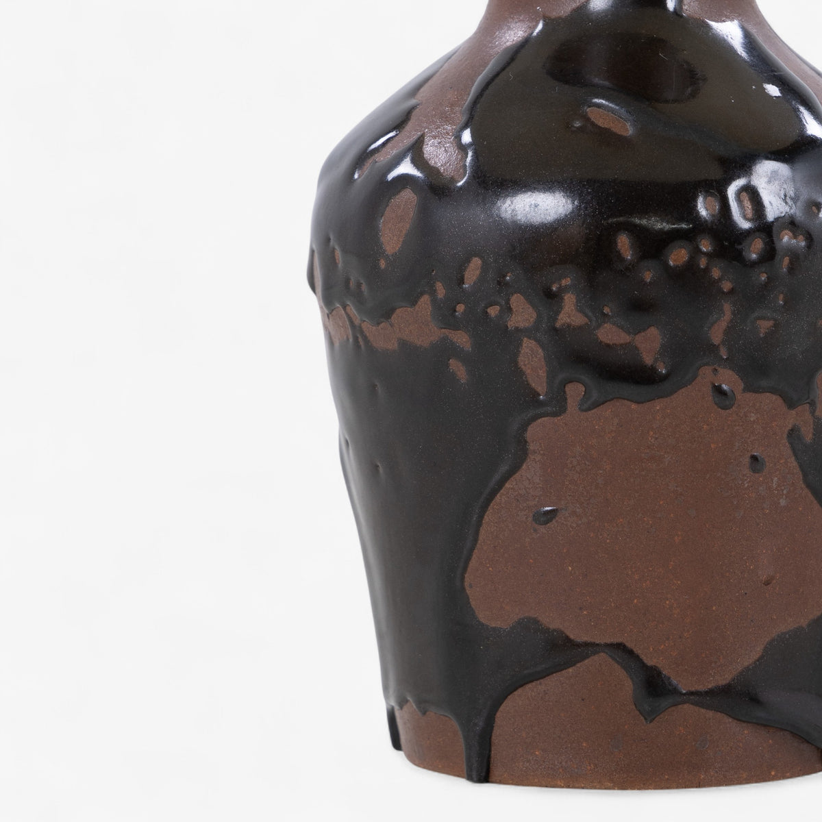 Rare table lamp in stoneware