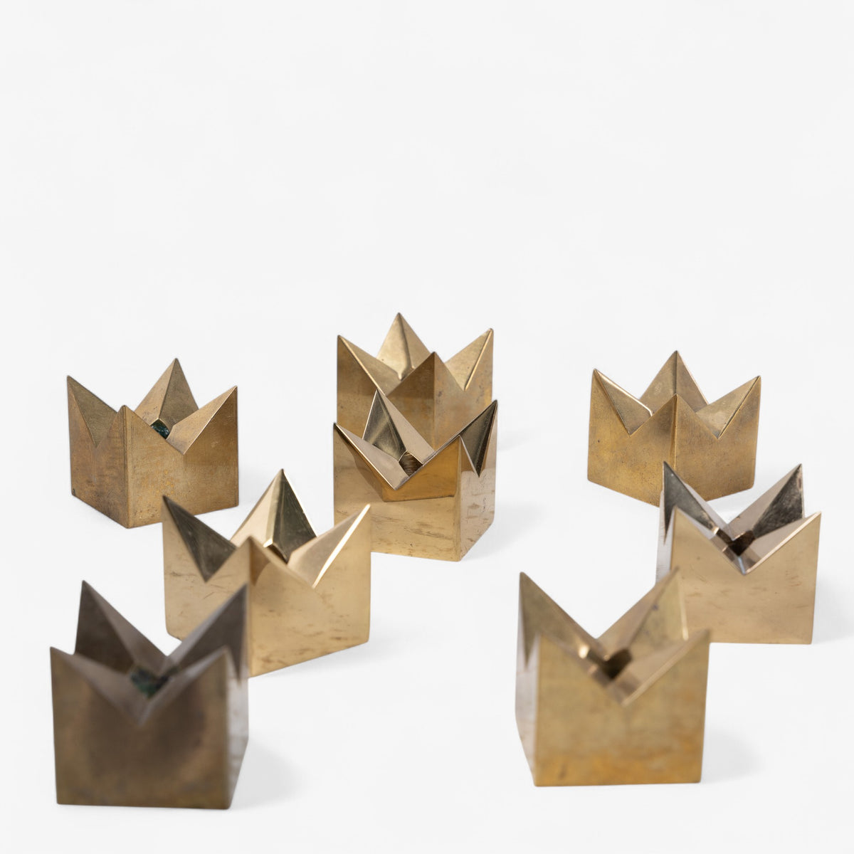 Candleholder in brass
