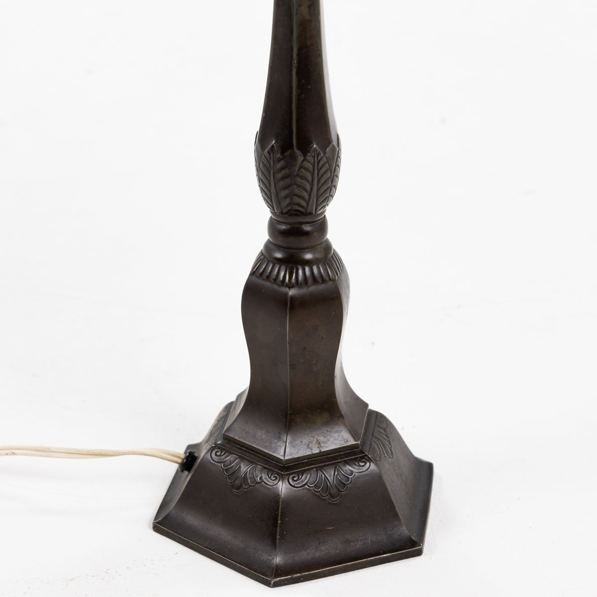 Table lamp in discometal