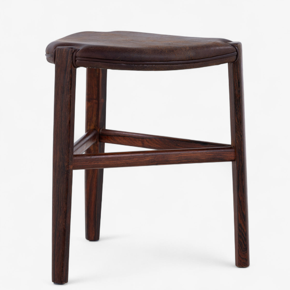 Stool in Brazilian rosewood