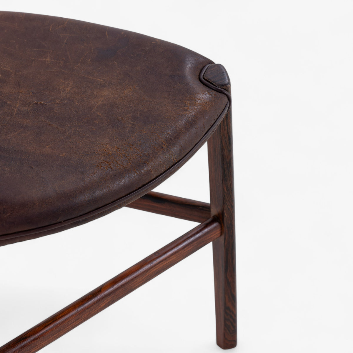 Stool in Brazilian rosewood