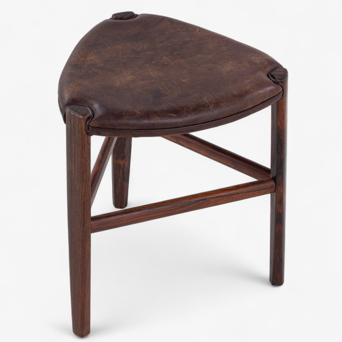 Stool in Brazilian rosewood