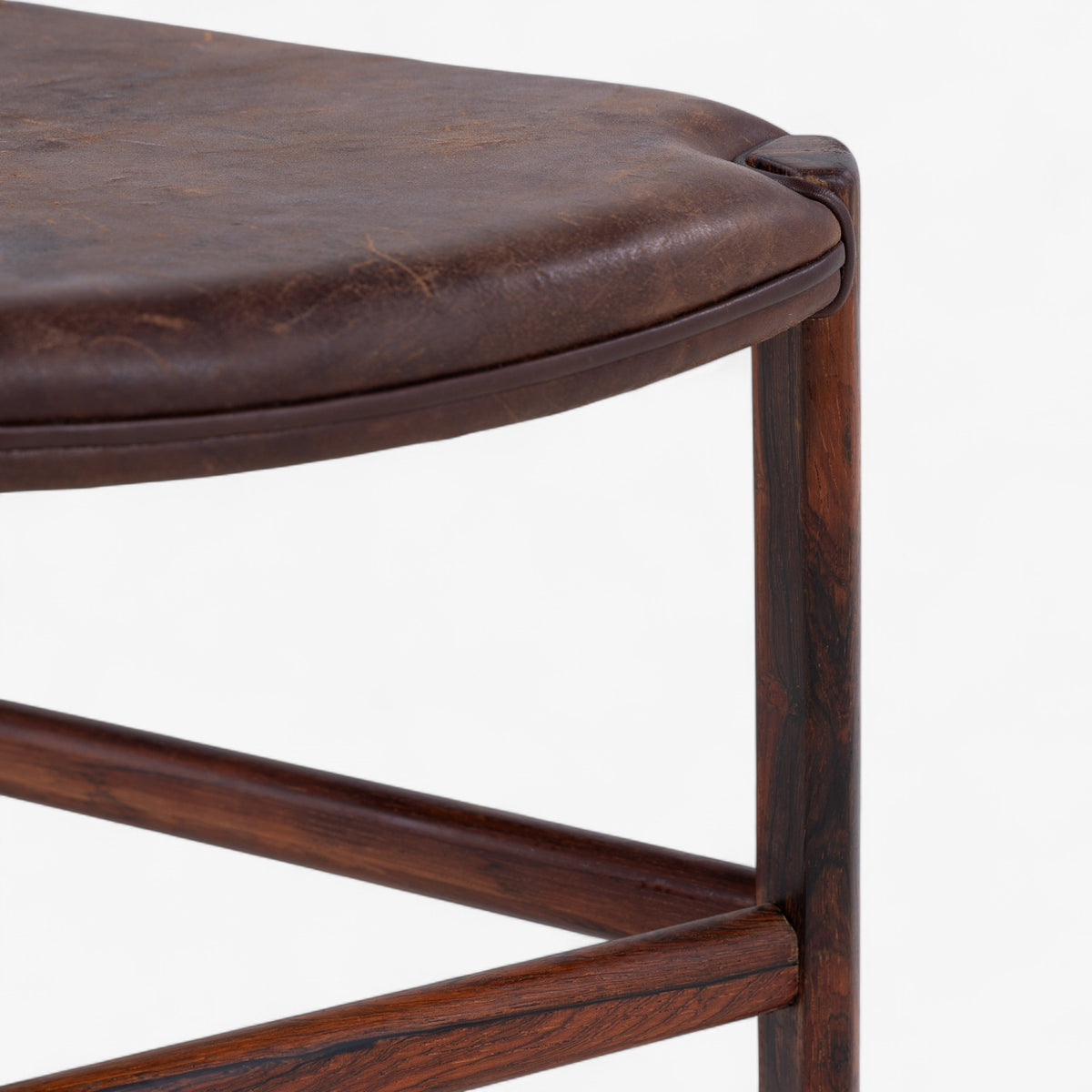 Stool in Brazilian rosewood