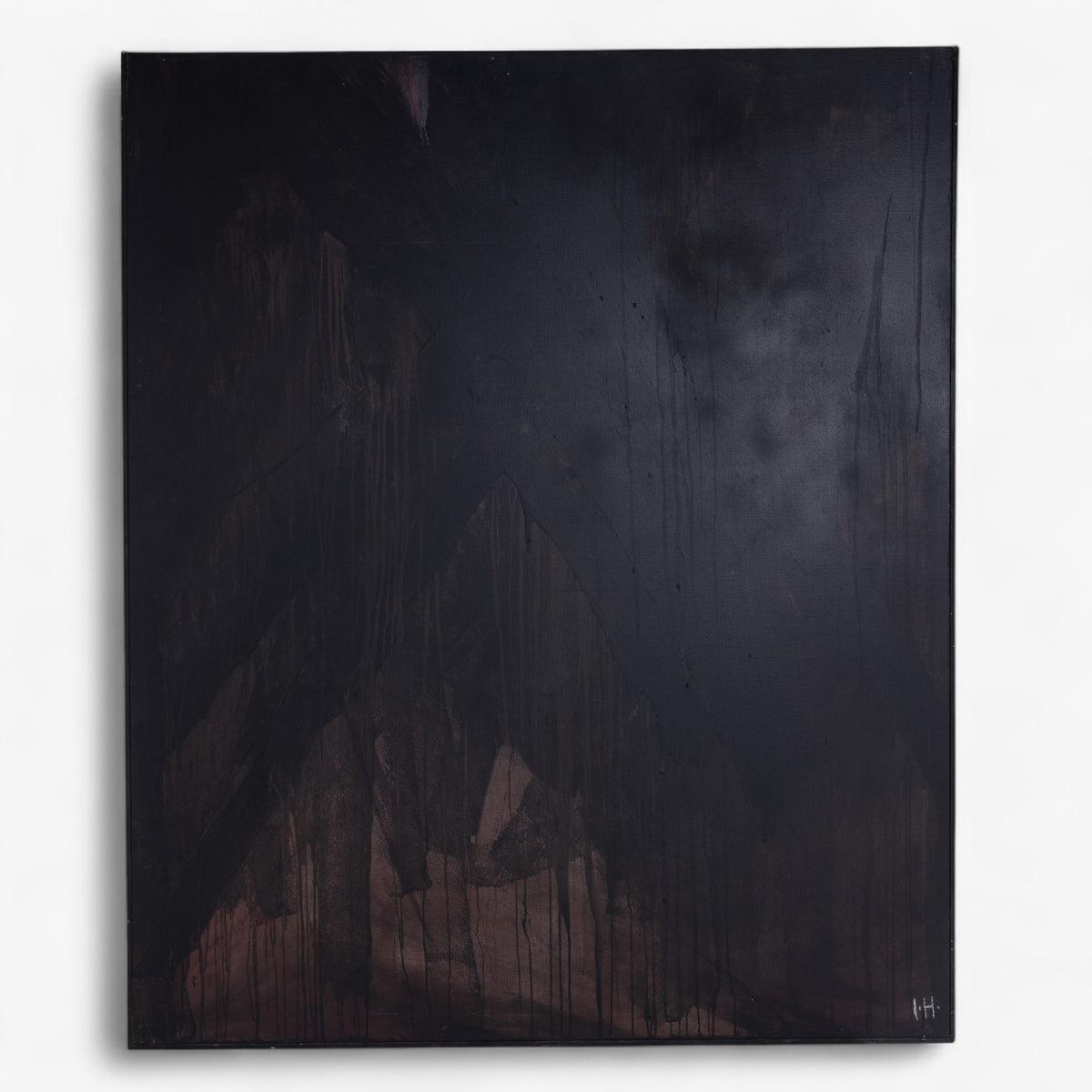 Large oil painting on canvas