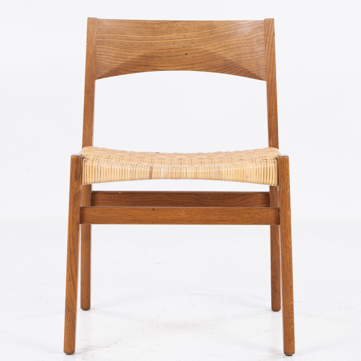 Set of 6 dining chairs in oak