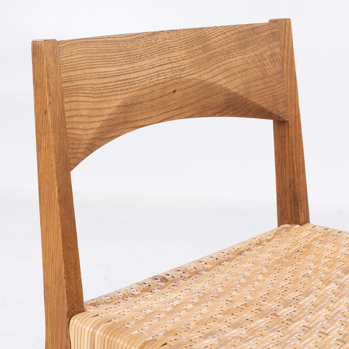 Set of 6 dining chairs in oak
