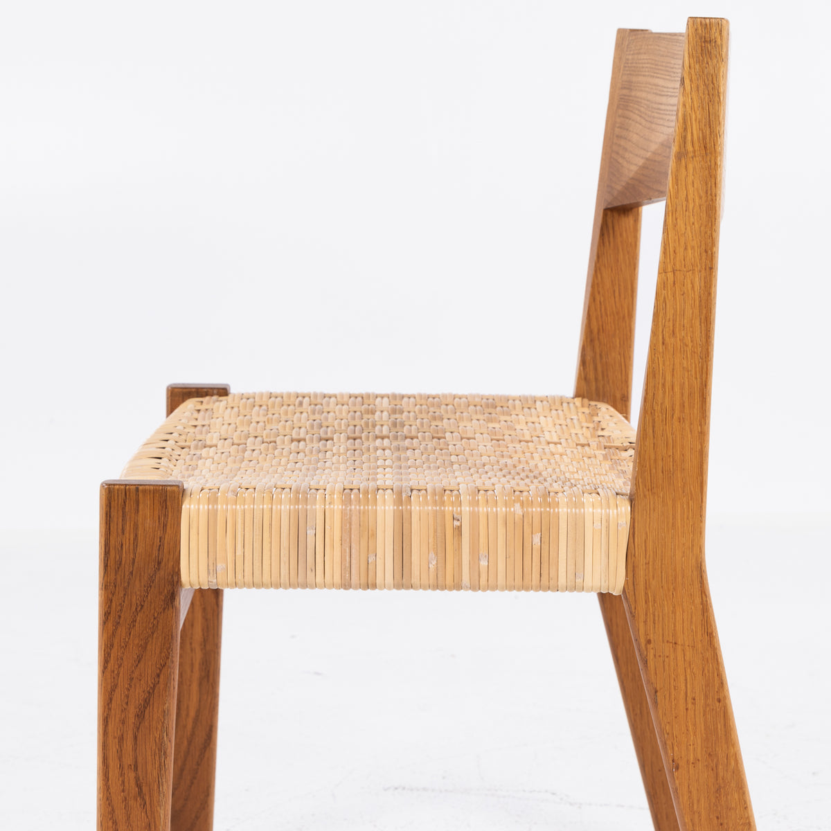 Set of 6 dining chairs in oak
