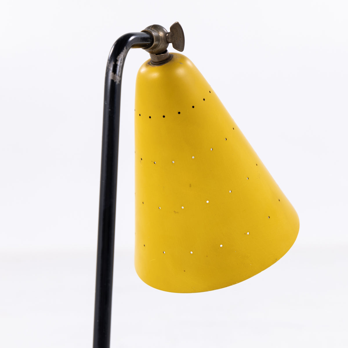 Pair of table lamps in metal