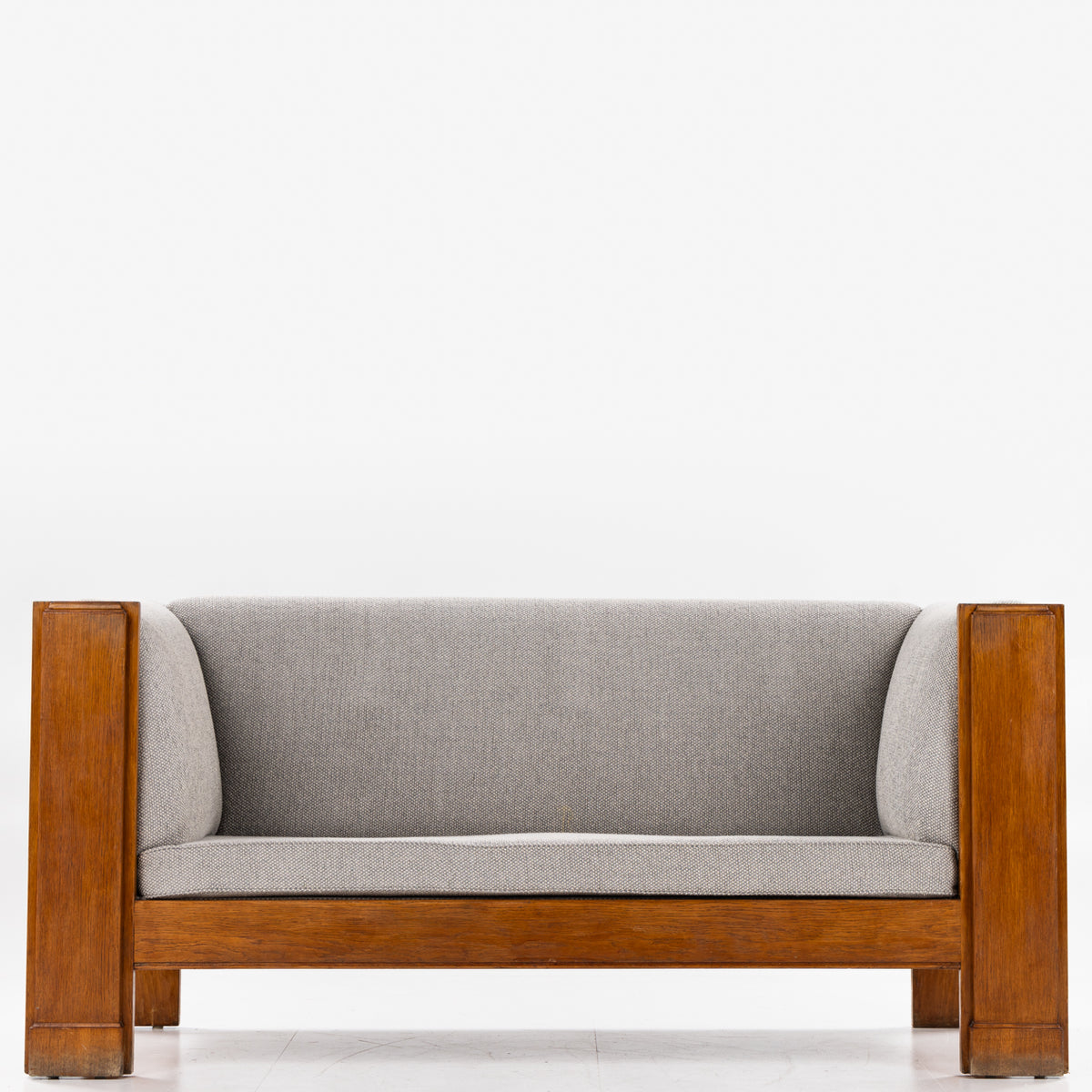 Sofa in patinated oak