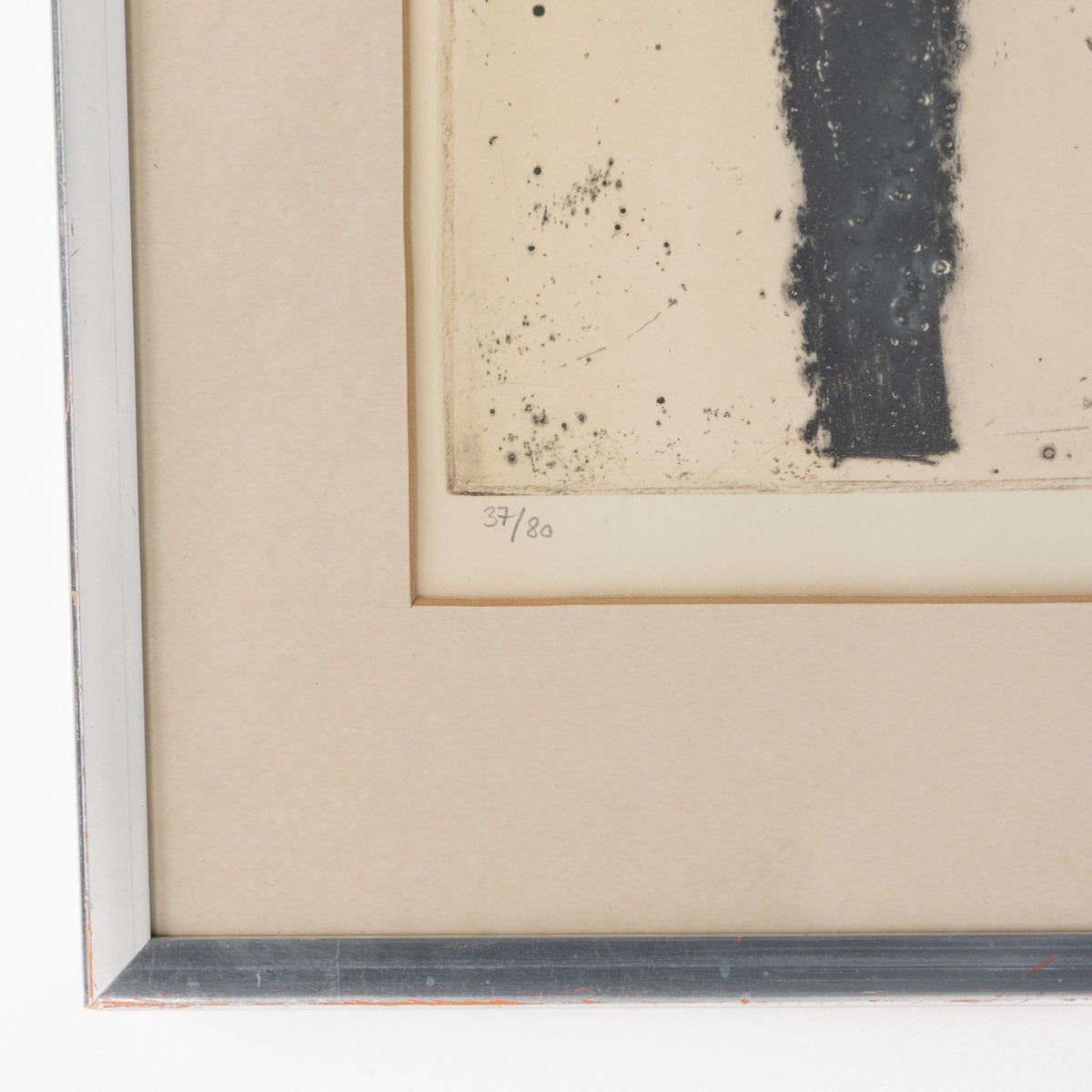 Signed etching