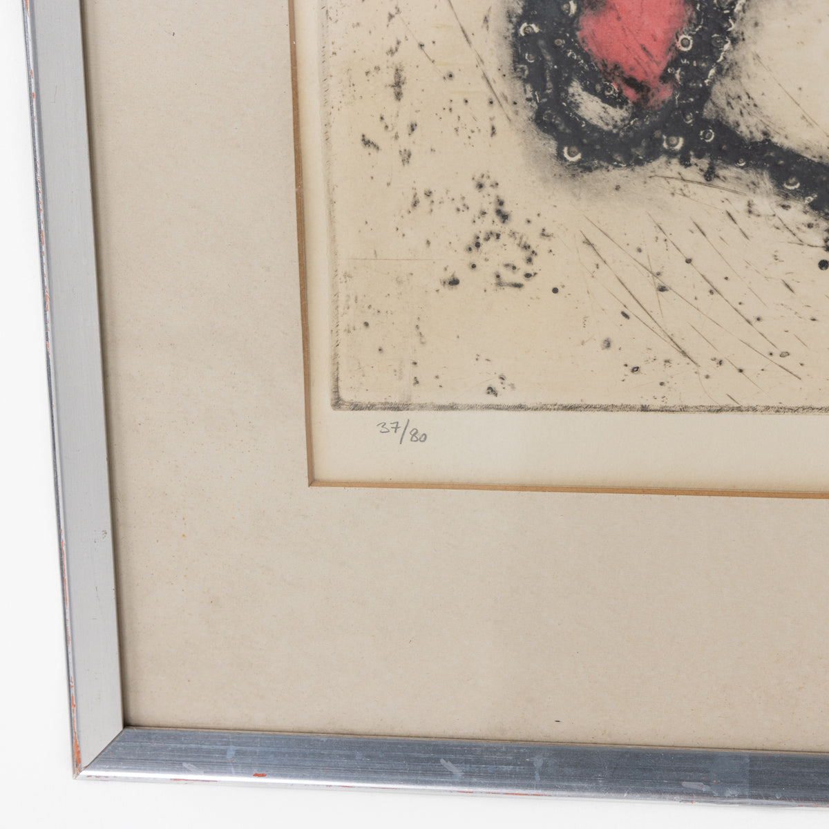 Signed etching