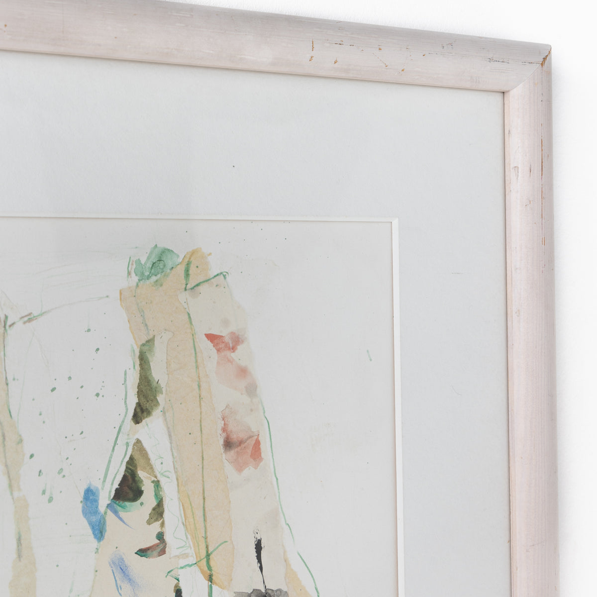 Framed watercolour