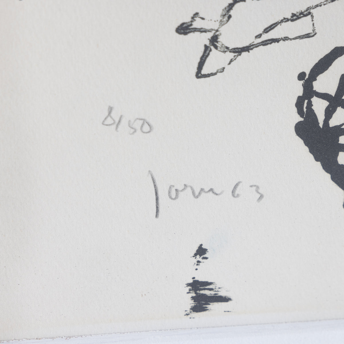 Signed lithograph