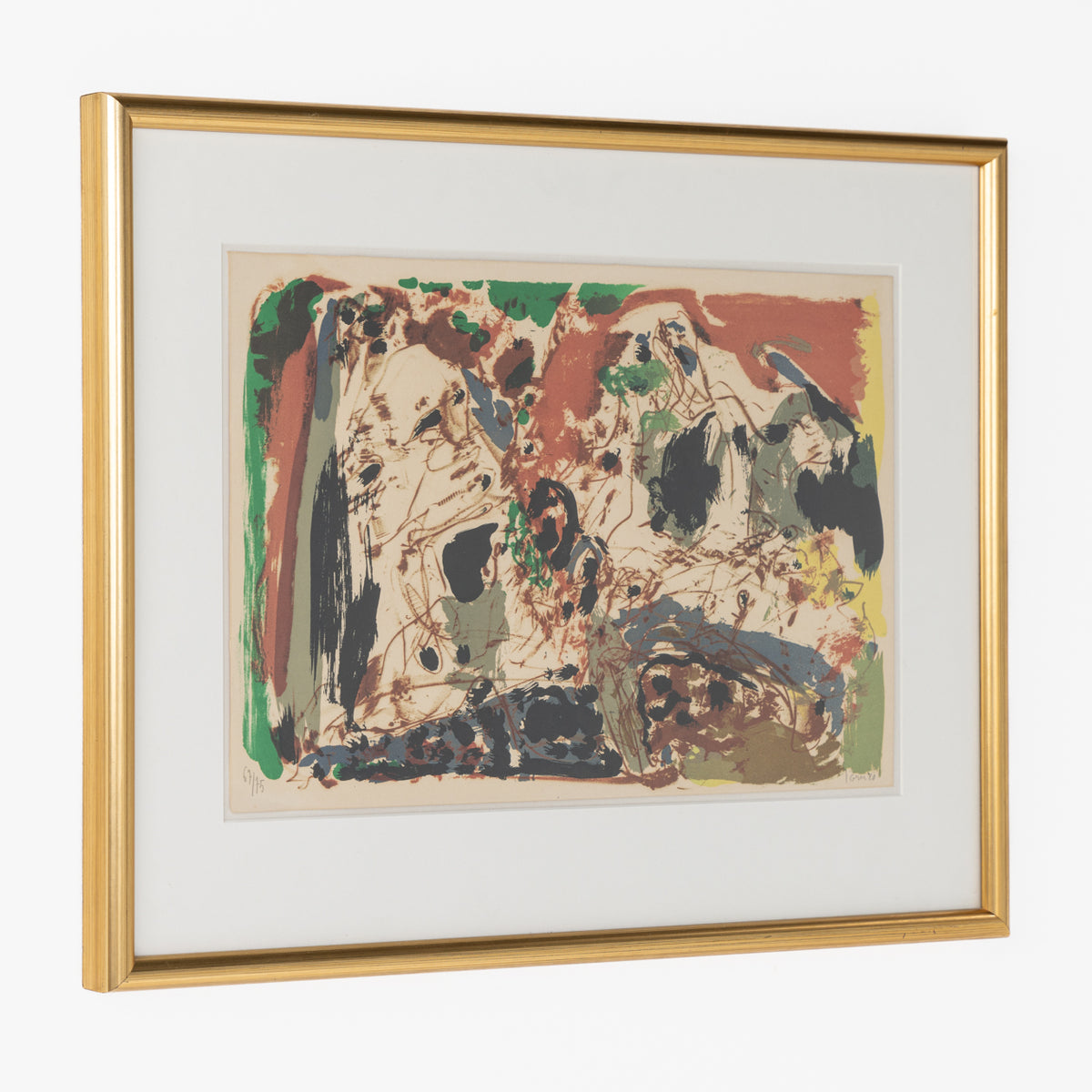 Signed lithograph