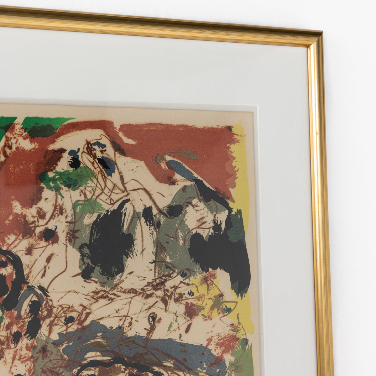 Signed lithograph