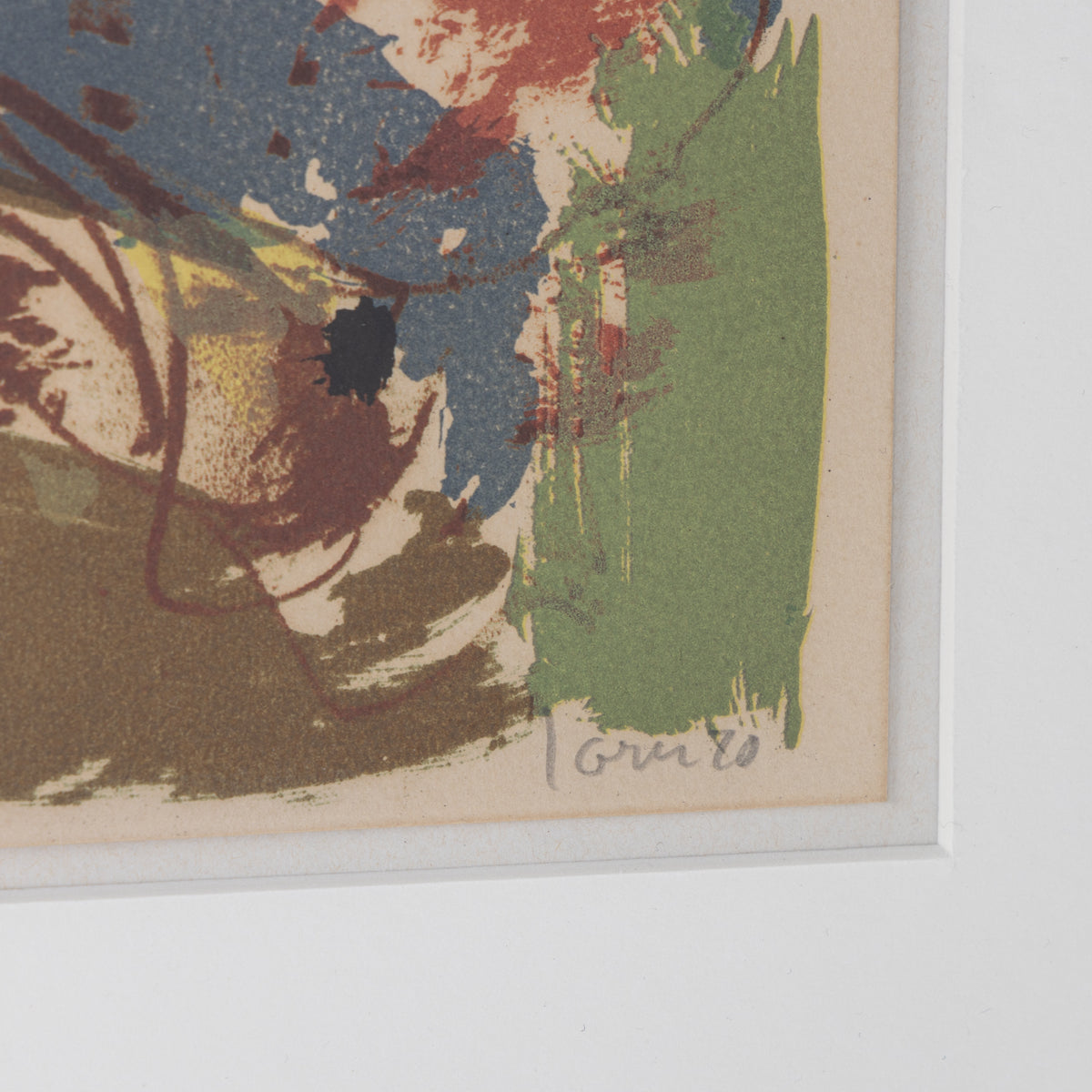 Signed lithograph