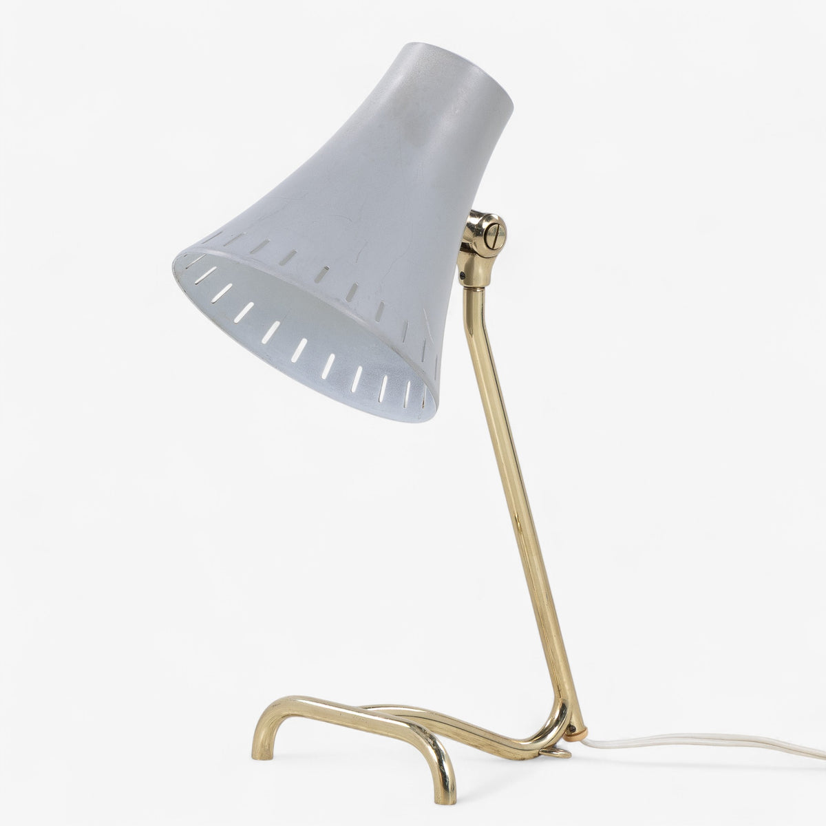 Table lamp in brass