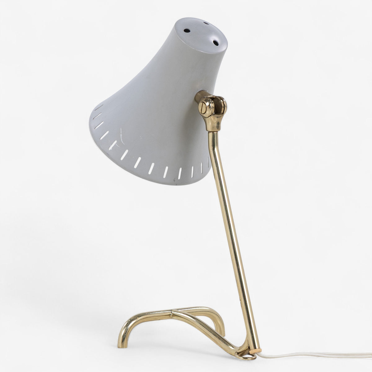 Table lamp in brass