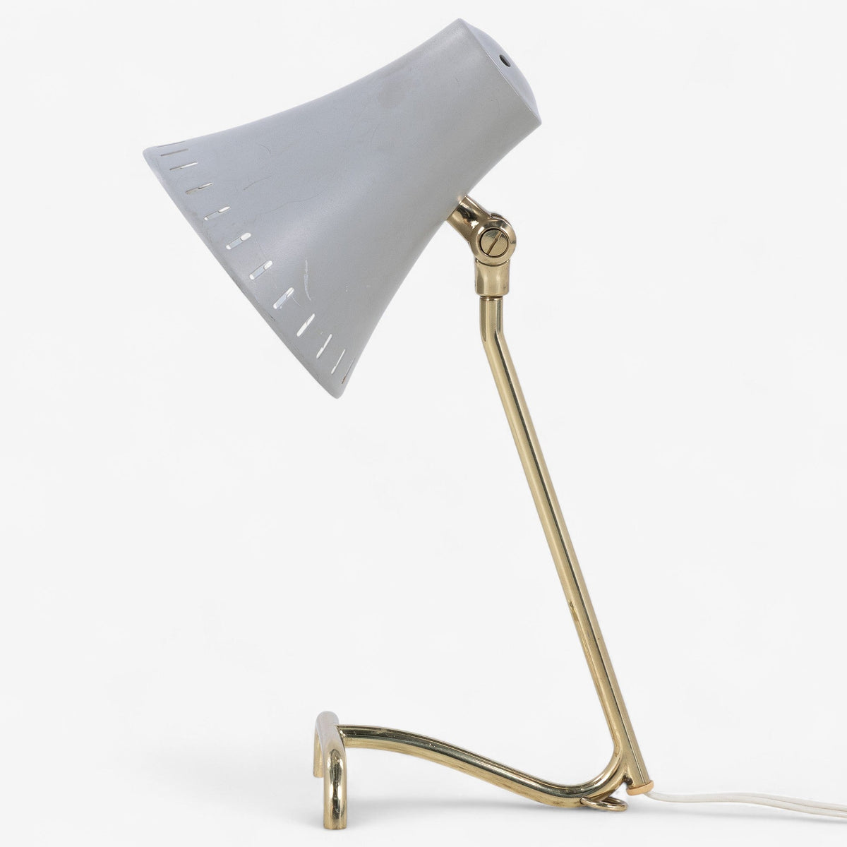 Table lamp in brass