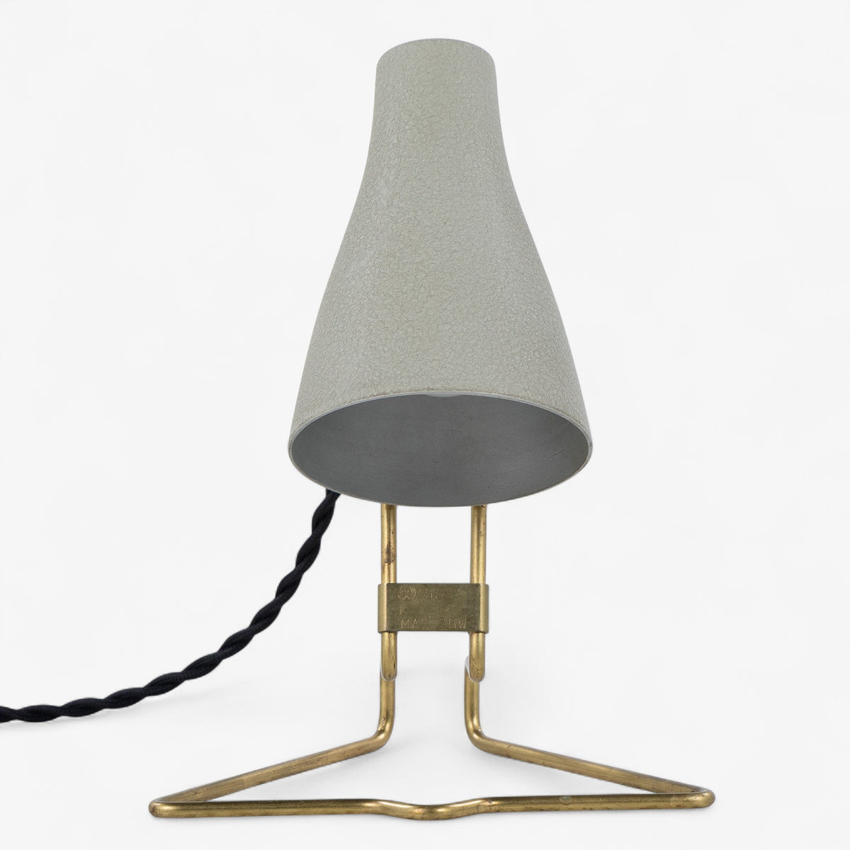 Table lamp in metal