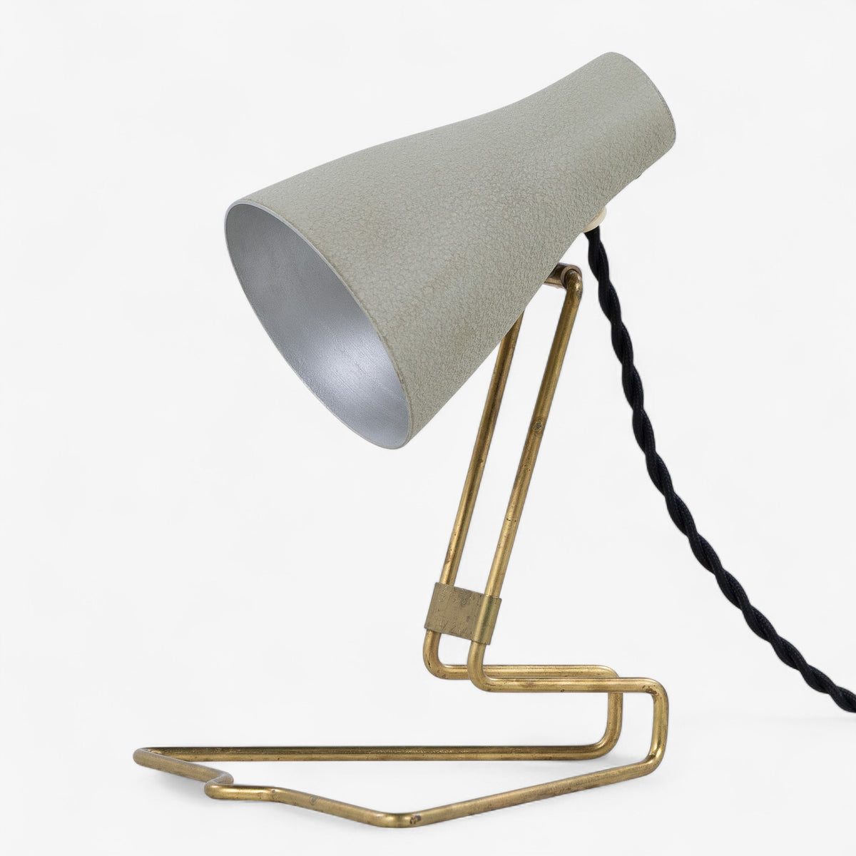 Table lamp in metal