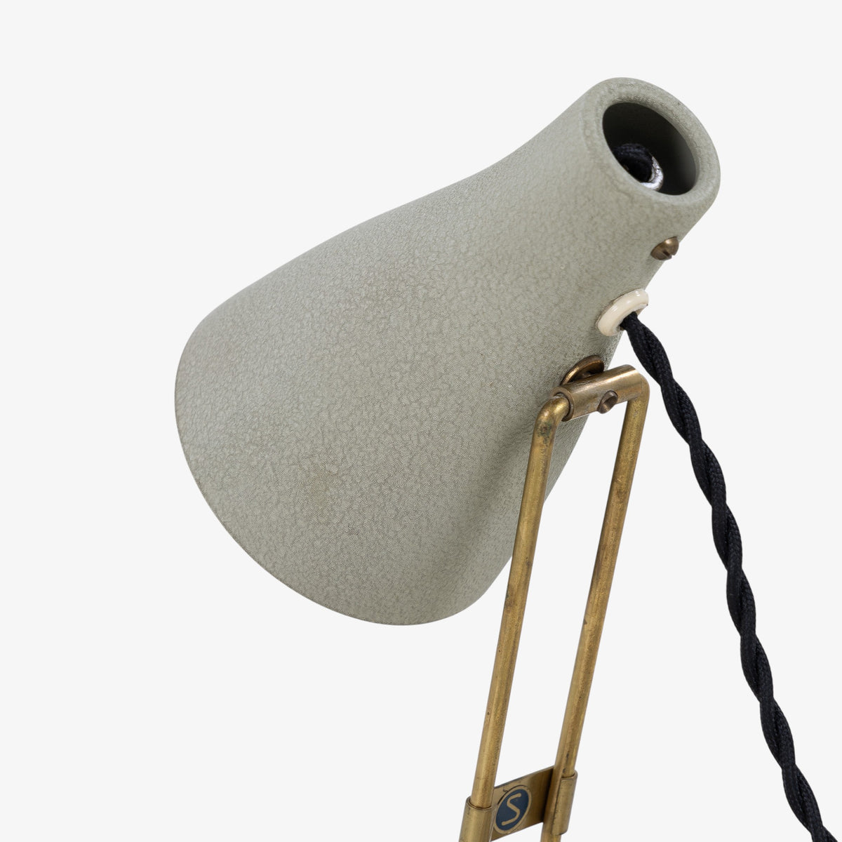 Table lamp in metal