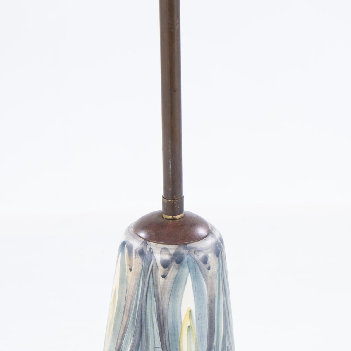 Floor lamp in stoneware