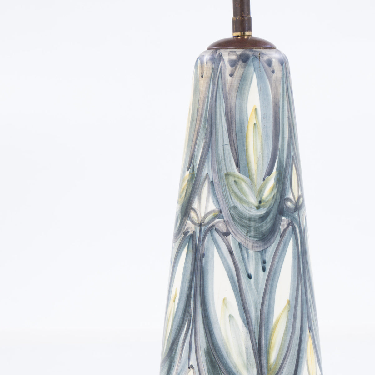 Floor lamp in stoneware