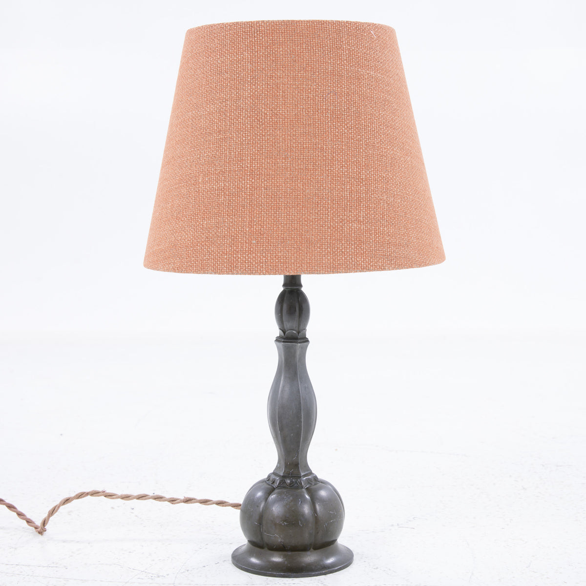 Bordlampe i discometal