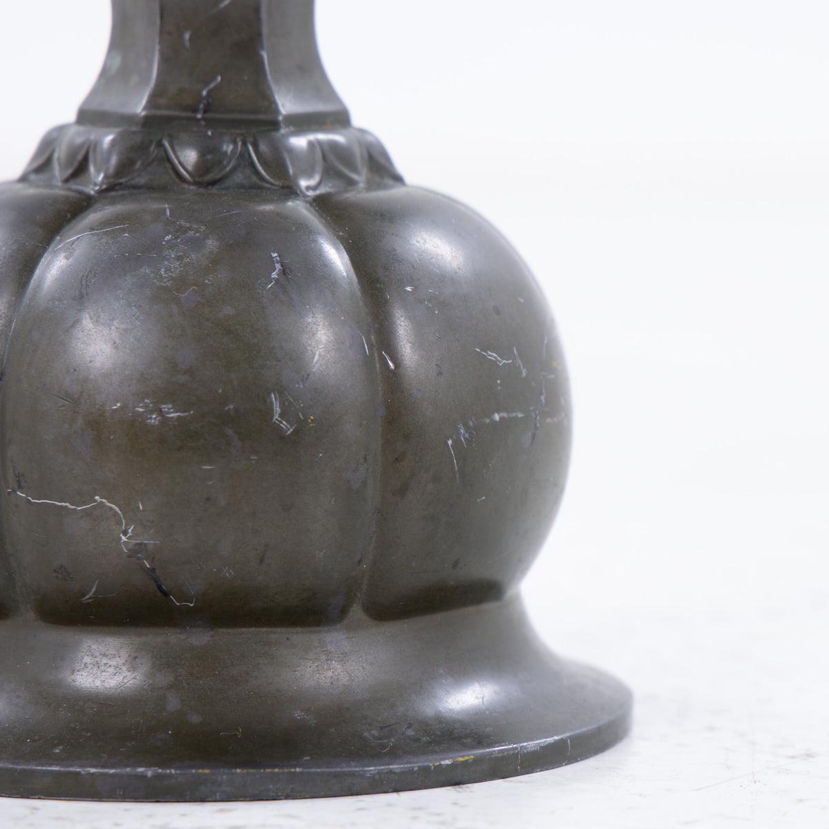 Bordlampe i discometal