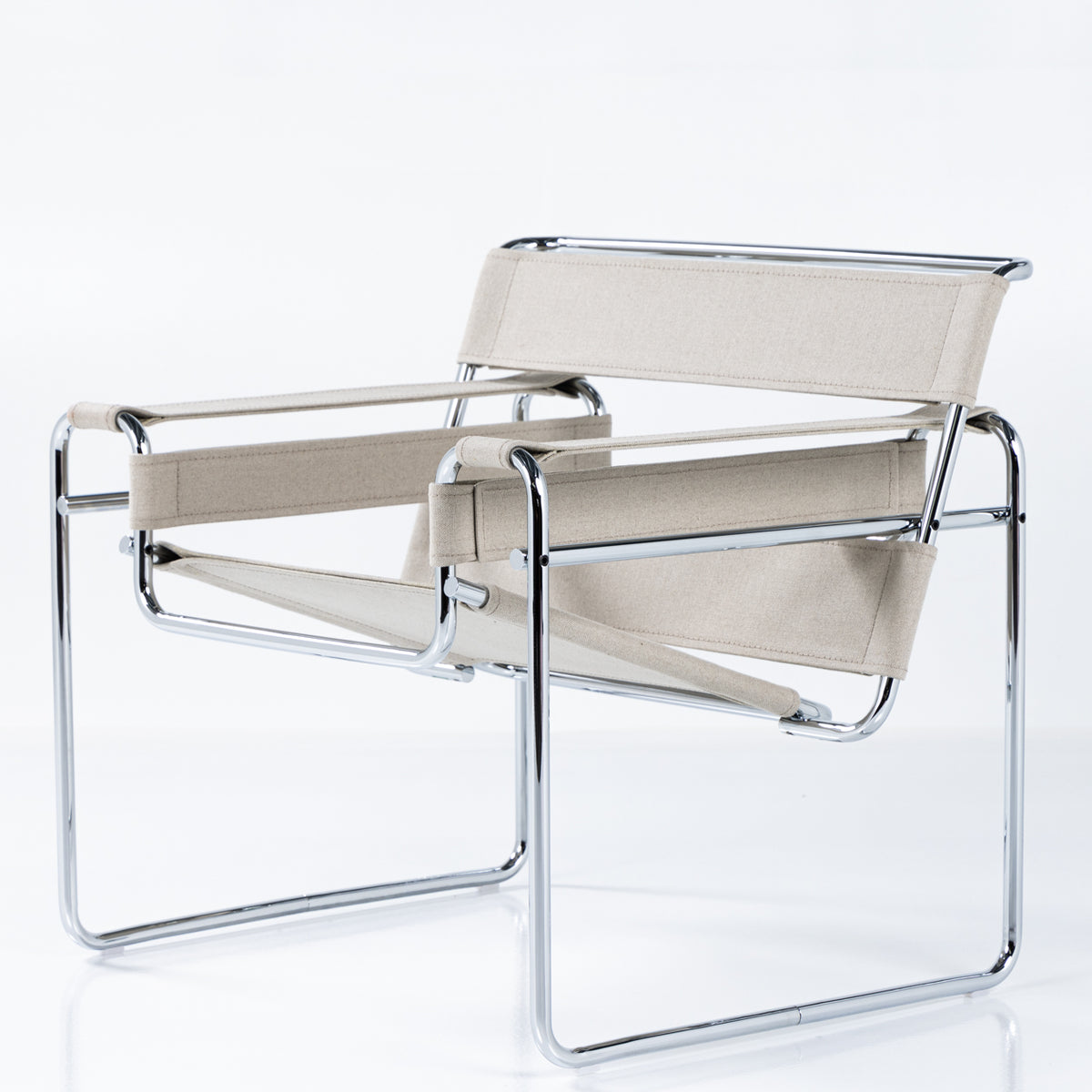 Wassily Lounge Chair i vasket kanvas