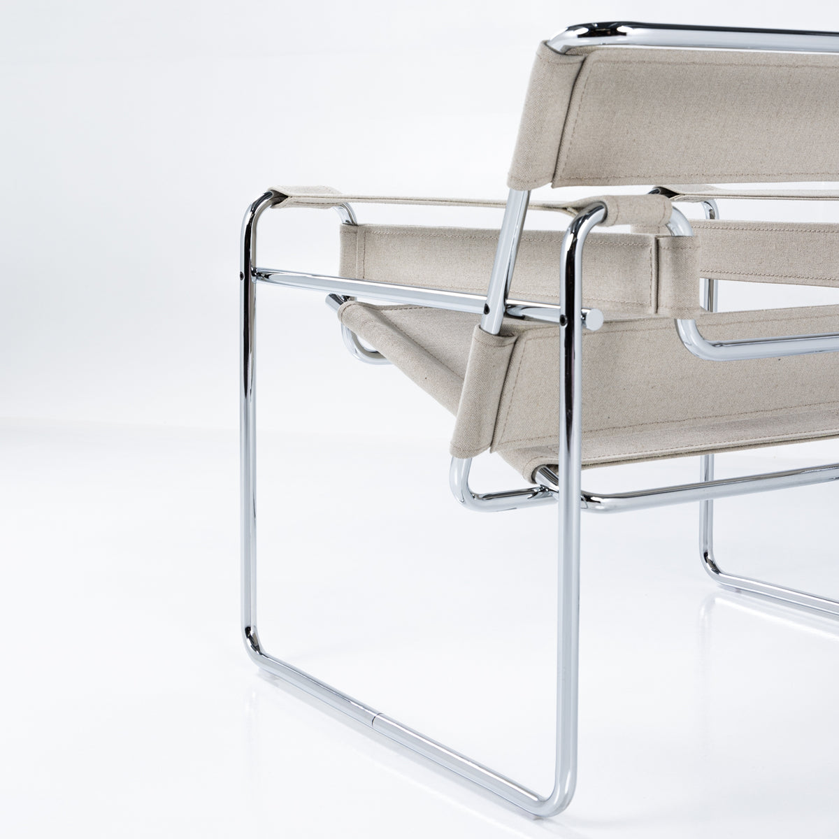 Wassily Lounge Chair i vasket kanvas