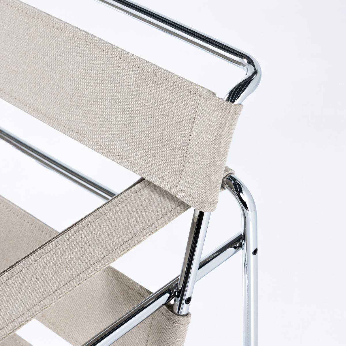 Wassily Lounge Chair i vasket kanvas