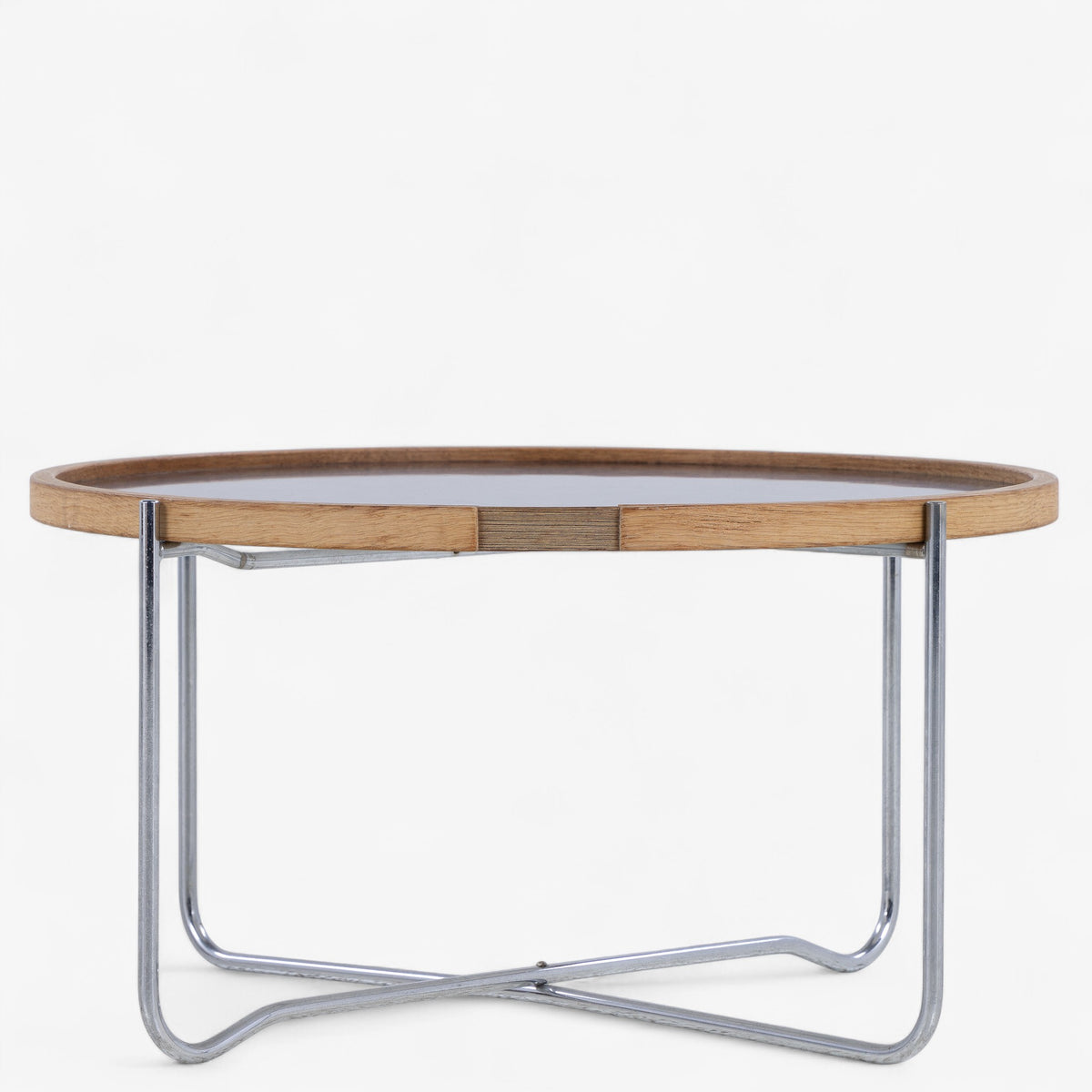 GE 453 - Tray table w. white and black Formica