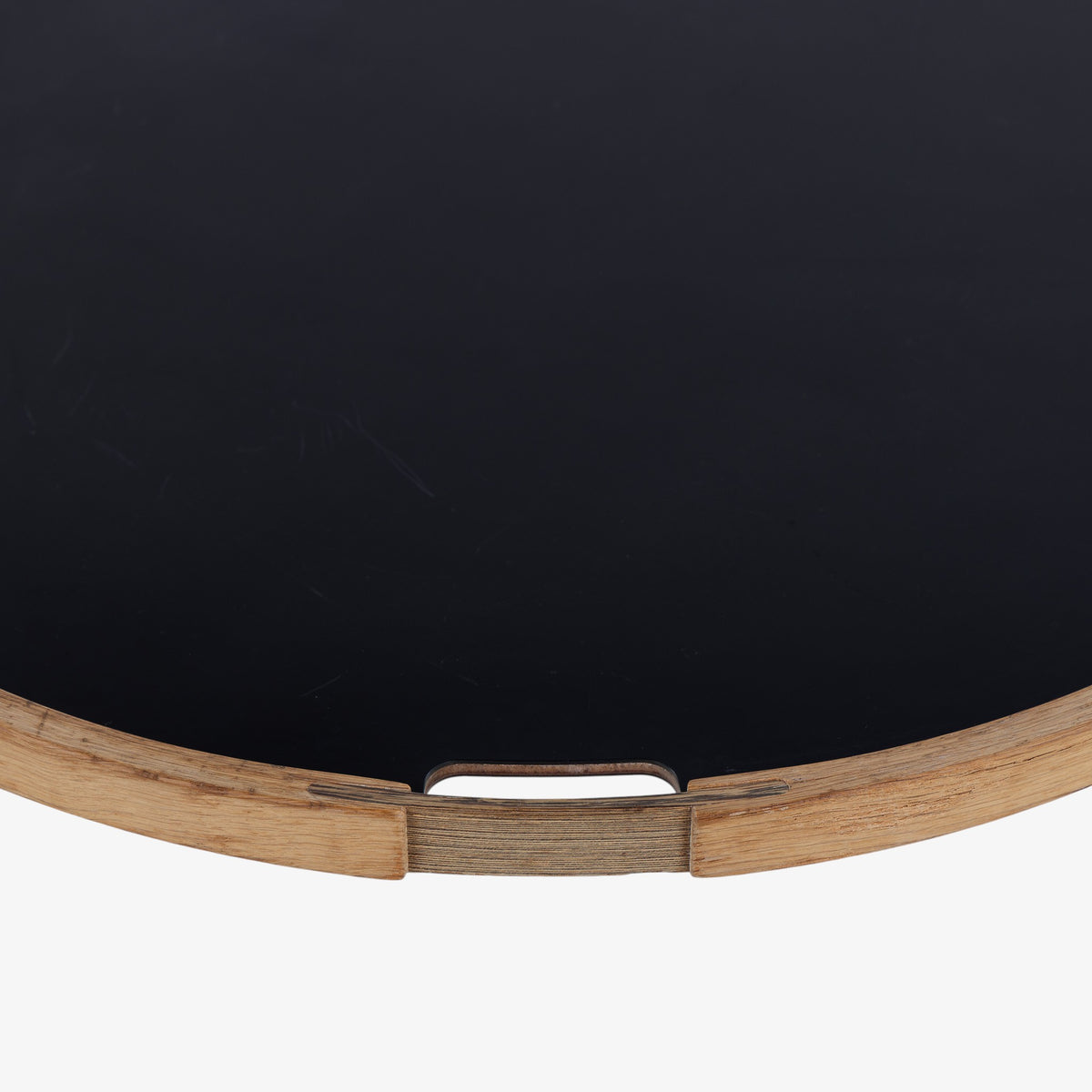 GE 453 - Tray table w. white and black Formica