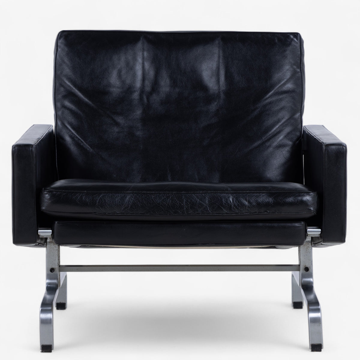 PK 31/1 - Easy chair in original leather