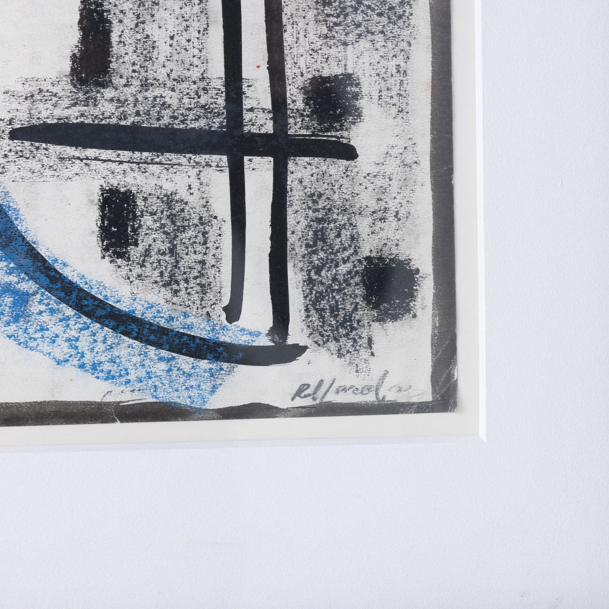 Oil pastel on paper